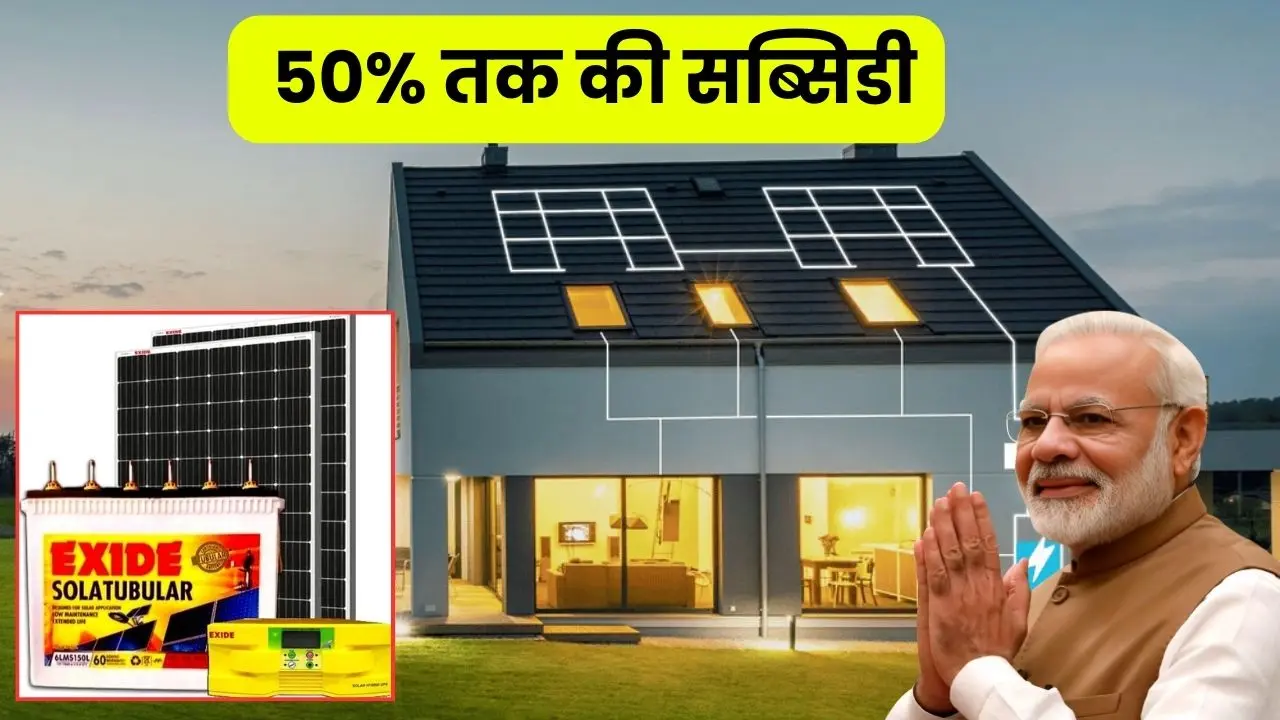 Exide 2kw solar panel