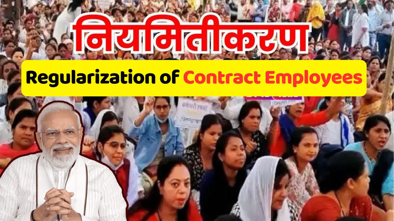 Regularization of Contract Employees