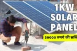 Buy 1 kW solar panel